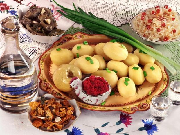 Русская еда - Russian Food